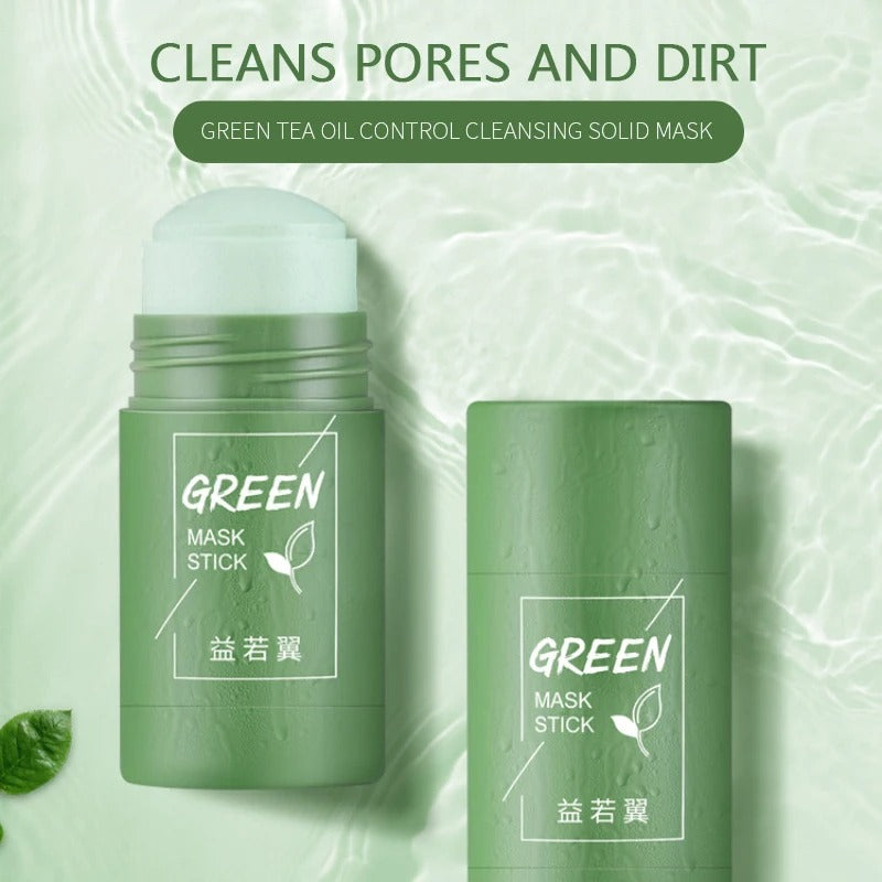 Green Tea Solid Moisturizing Mask, a deep cleansing and hydrating face mask that nourishes and revitalizes the skin for a refreshed, glowing complexion.