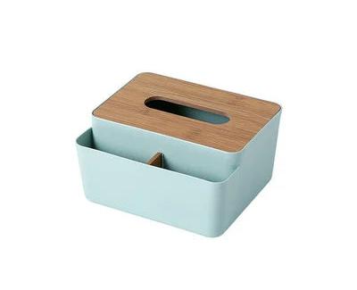 Multifunctional tissue storage box that doubles as a napkin holder and stationery organizer, ideal for keeping your space tidy and stylish.