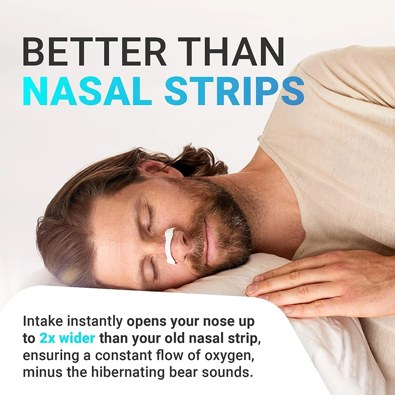 Nasal Breathing Dilator designed to reduce snoring and clear airways, promoting easier breathing and better sleep.